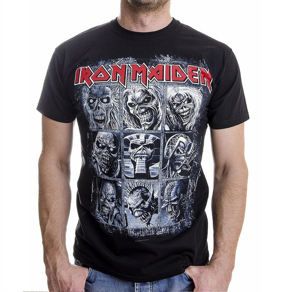 Iron Maiden Nine Eddies Logo metal rock Official XL NWT - Picture 1 of 4